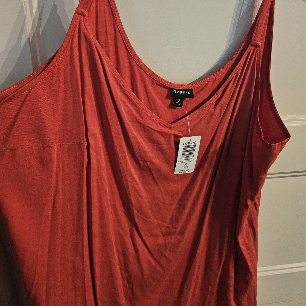 Torrid Red Tank Top - Picture 2 of 3